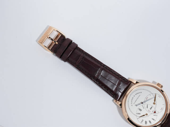 A.ランゲ&ゾーネ リヒャルトランゲ ジャンピングセコンド Ref.252.032 シルバー文字盤 美中古 4m7xh6so