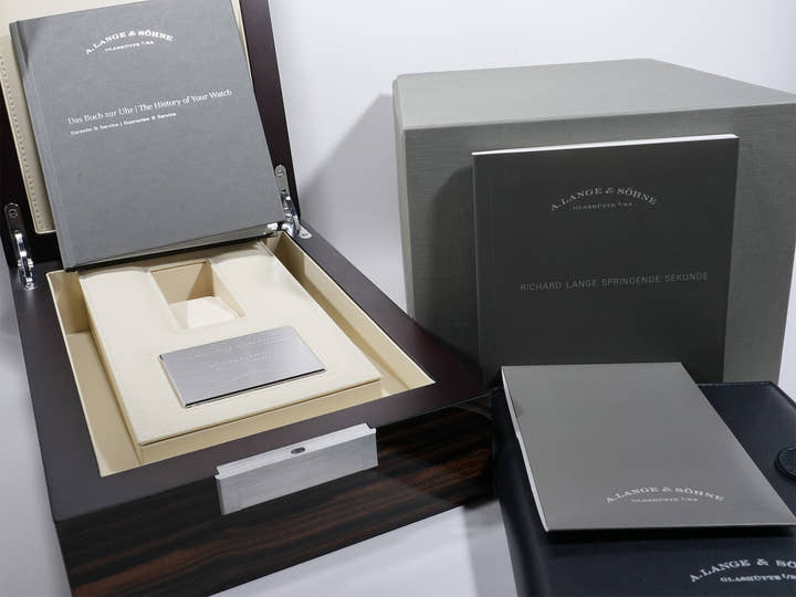 A.ランゲ&ゾーネ リヒャルトランゲ ジャンピングセコンド Ref.252.032 シルバー文字盤 美中古 4m7xh6so