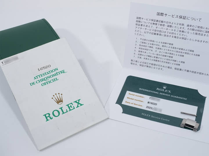 ロレックス デイトナ エルプリメロ Ref.16520 ステンレススチール ブラック文字盤