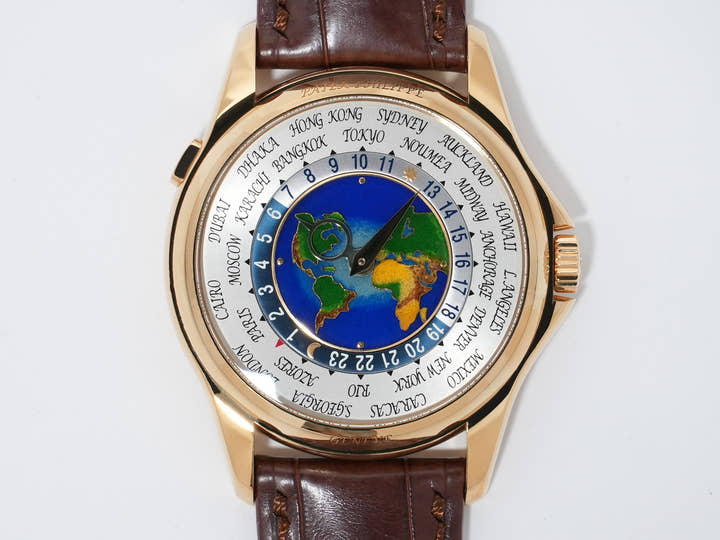 パテックフィリップ ワールドタイム クロワゾネ Ref.5131J-001 イエローゴールド クロワゾネ文字盤
