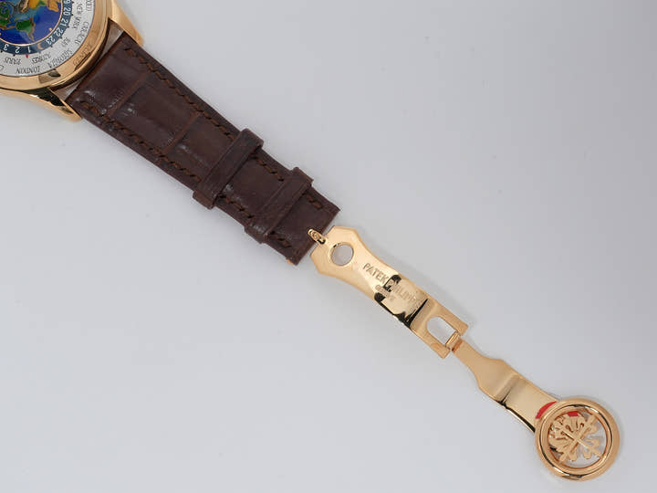 パテックフィリップ ワールドタイム クロワゾネ Ref.5131J-001 イエローゴールド クロワゾネ文字盤