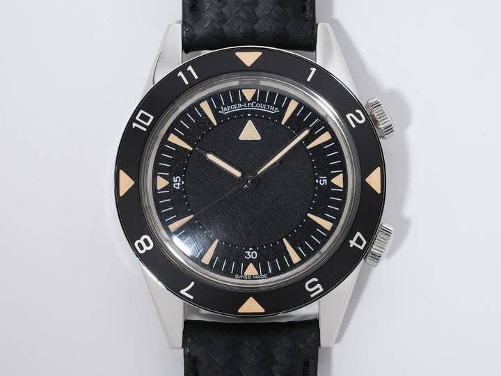 ジャガールクルト メモボックス トリビュート トゥ ディープシー Ref.Q2028470 SS ブラック文字盤 中古 jbxug4em