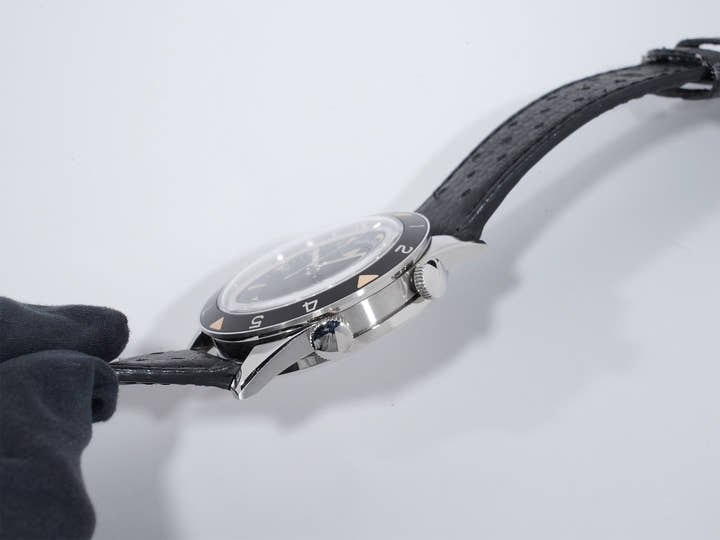 ジャガールクルト メモボックス トリビュート トゥ ディープシー Ref.Q2028470 SS ブラック文字盤 中古 jbxug4em