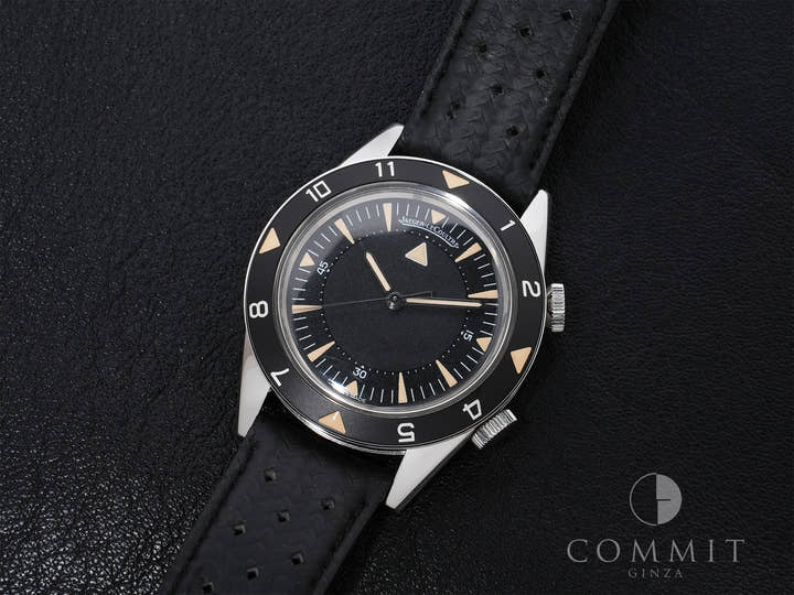 ジャガールクルト メモボックス トリビュート トゥ ディープシー Ref.Q2028470 SS ブラック文字盤 中古 jbxug4em