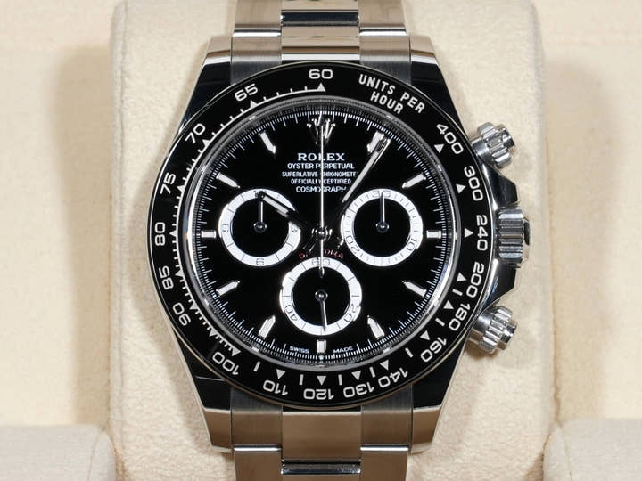 ロレックス デイトナ Ref.126500LN ステンレススチール ブラック文字盤