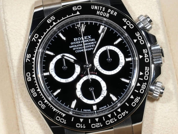 ロレックス デイトナ Ref.126500LN ステンレススチール ブラック文字盤