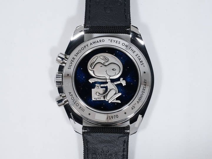 オメガ スピードマスター スヌーピー Ref.311.32.42.30.04.003 SS ホワイト文字盤 美品 7jtkrwtv