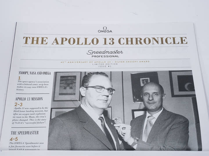 オメガ スピードマスター スヌーピー Ref.311.32.42.30.04.003 SS ホワイト文字盤 美品 7jtkrwtv