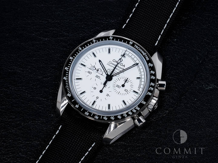 オメガ スピードマスター スヌーピー Ref.311.32.42.30.04.003 SS ホワイト文字盤 美品 7jtkrwtv