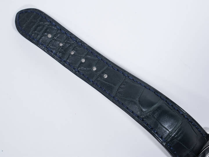 パテックフィリップ コンプリケーション ワールドタイム Ref.5130P-001 プラチナ シルバー/ブルー文字盤