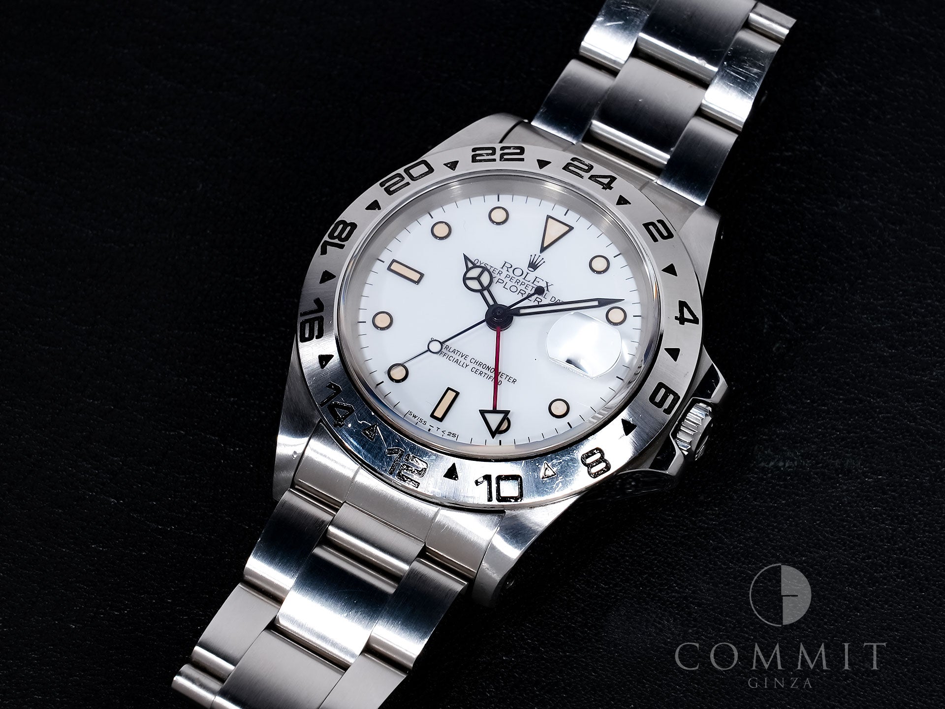 Rolex Explorer II Ref. 16550 Stainless Steel White Dial