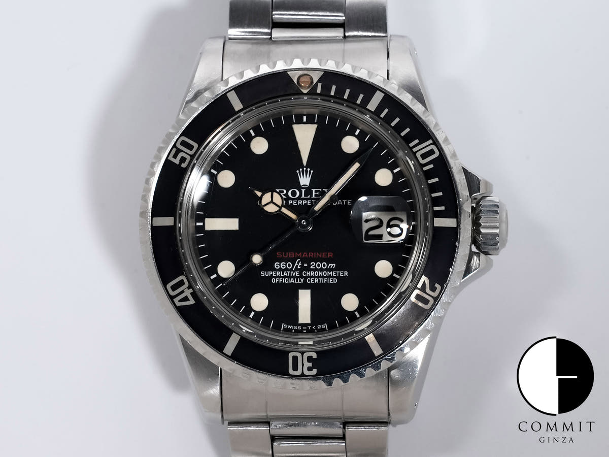 ロレックス サブマリーナー デイト Ref.1680 ステンレススチール ブラック文字盤