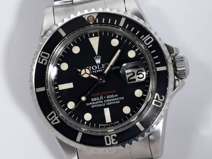 ロレックス サブマリーナー デイト Ref.1680 ステンレススチール ブラック文字盤
