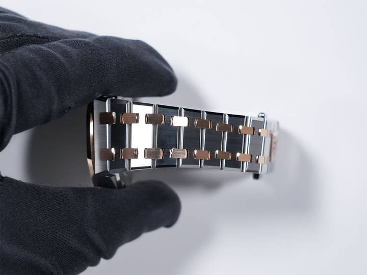 オーデマピゲ ロイヤルオーク Ref.77450SR.OO.1361SR.03 ステンレススチール/ピンクゴールド グレー文字盤