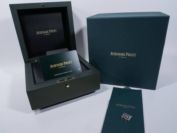 オーデマピゲ ロイヤルオーク Ref.77450SR.OO.1361SR.03 ステンレススチール/ピンクゴールド グレー文字盤