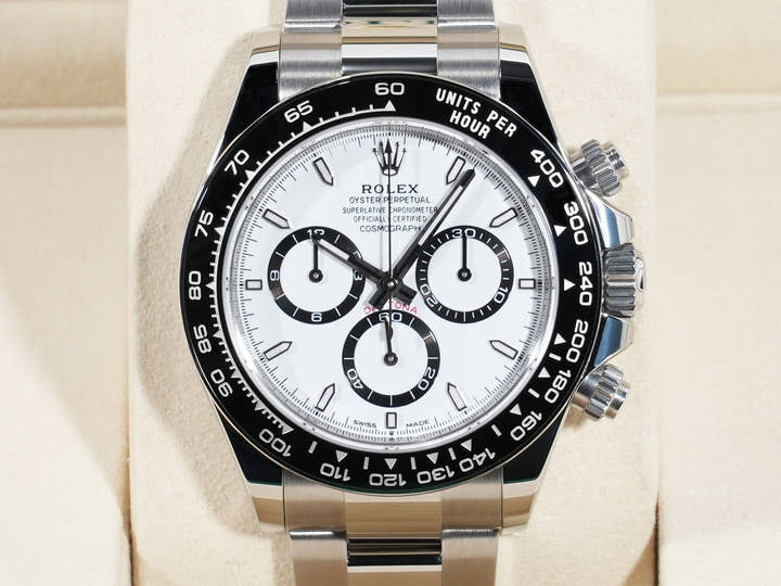 ロレックス デイトナ Ref.126500LN ステンレススチール ホワイト文字盤