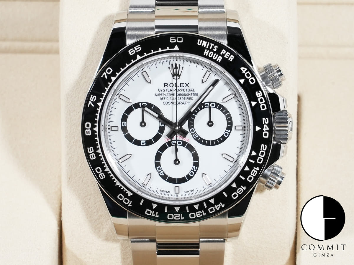 ロレックス デイトナ Ref.126500LN ステンレススチール ホワイト文字盤