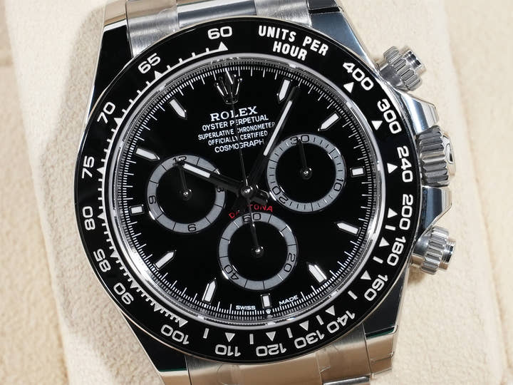 ロレックス デイトナ Ref.126500LN ステンレススチール ブラック文字盤