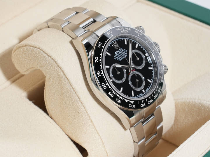 ロレックス デイトナ Ref.126500LN ステンレススチール ブラック文字盤
