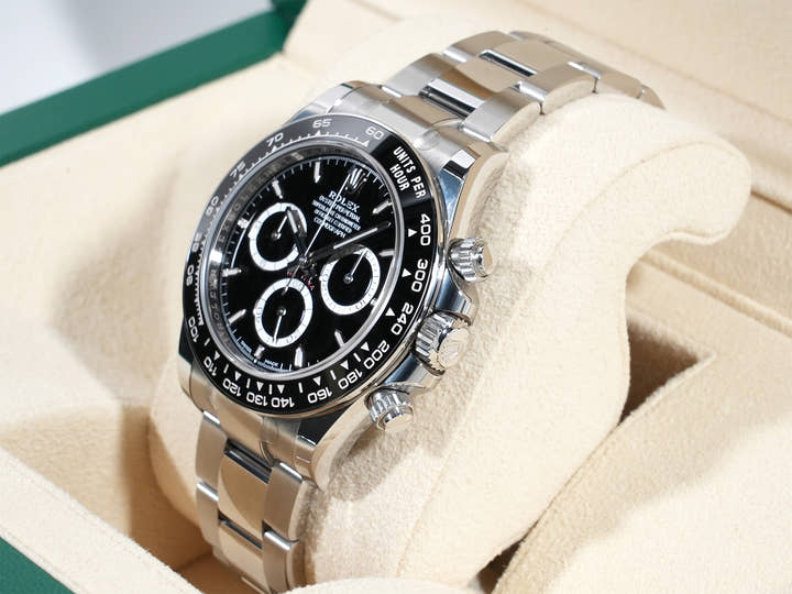 ロレックス デイトナ Ref.126500LN ステンレススチール ブラック文字盤