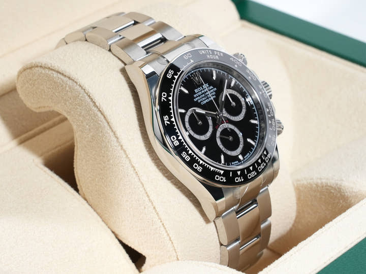 ロレックス デイトナ Ref.126500LN ステンレススチール ブラック文字盤
