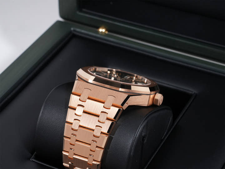 オーデマピゲ ロイヤルオーク Ref.15510OR.OO.1320OR.04 ピンクゴールド ブラック文字盤