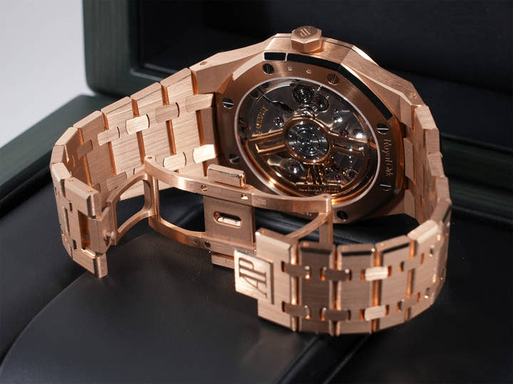 オーデマピゲ ロイヤルオーク Ref.15510OR.OO.1320OR.04 ピンクゴールド ブラック文字盤