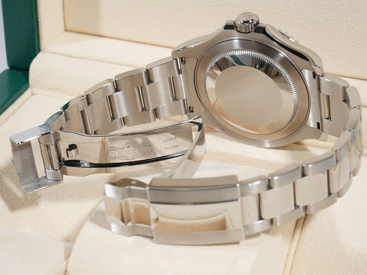 ロレックス ヨットマスター40 Ref.116622 ステンレススチール/プラチナ ダークロジウム文字盤 中古 jcdubeco