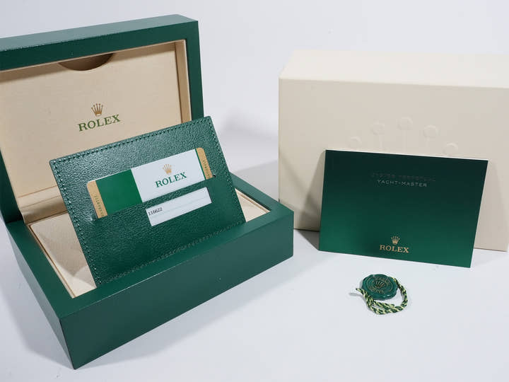 ロレックス ヨットマスター40 Ref.116622 ステンレススチール/プラチナ ダークロジウム文字盤 中古 jcdubeco