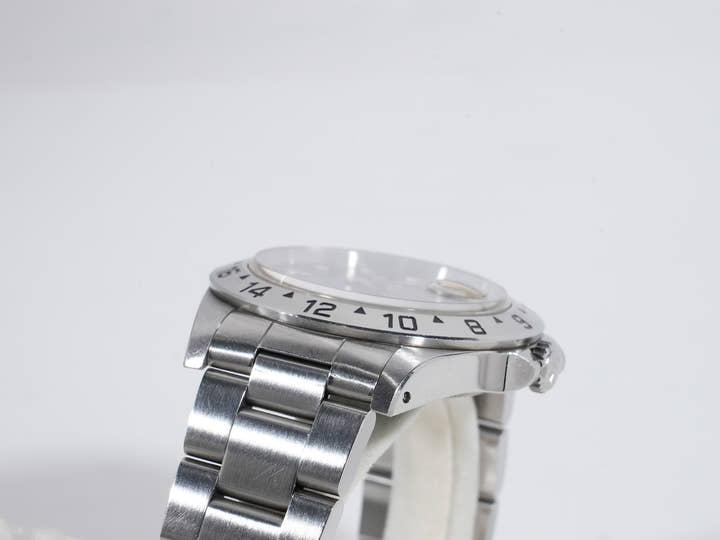 ロレックス エクスプローラーII Ref.16570 ステンレススチール ブラック文字盤