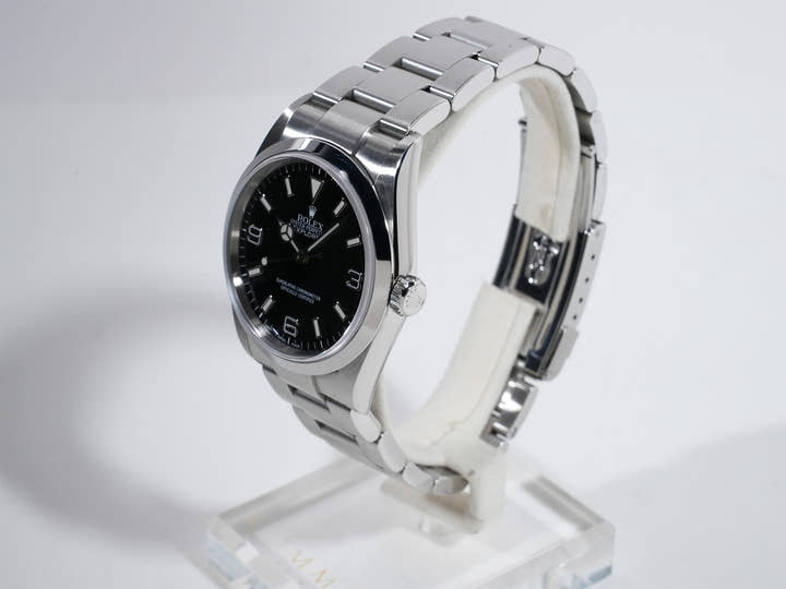 ロレックス エクスプローラーI Ref.114270 ステンレススチール ブラック文字盤