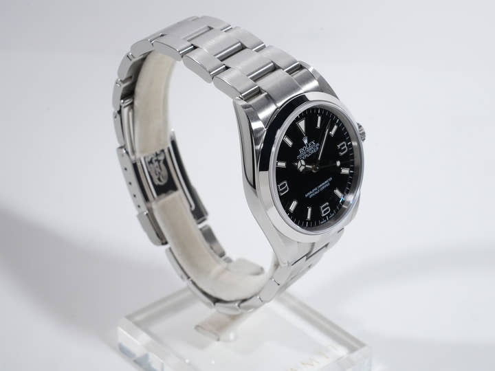 ロレックス エクスプローラーI Ref.114270 ステンレススチール ブラック文字盤