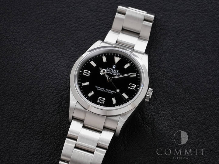 ロレックス エクスプローラーI Ref.114270 ステンレススチール ブラック文字盤