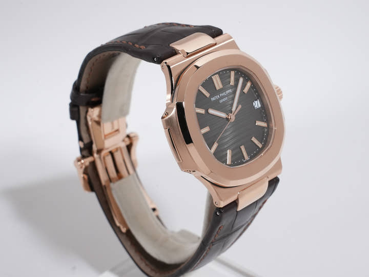 パテックフィリップ ノーチラス Ref.5711R-001 ローズゴールド ブラウン文字盤