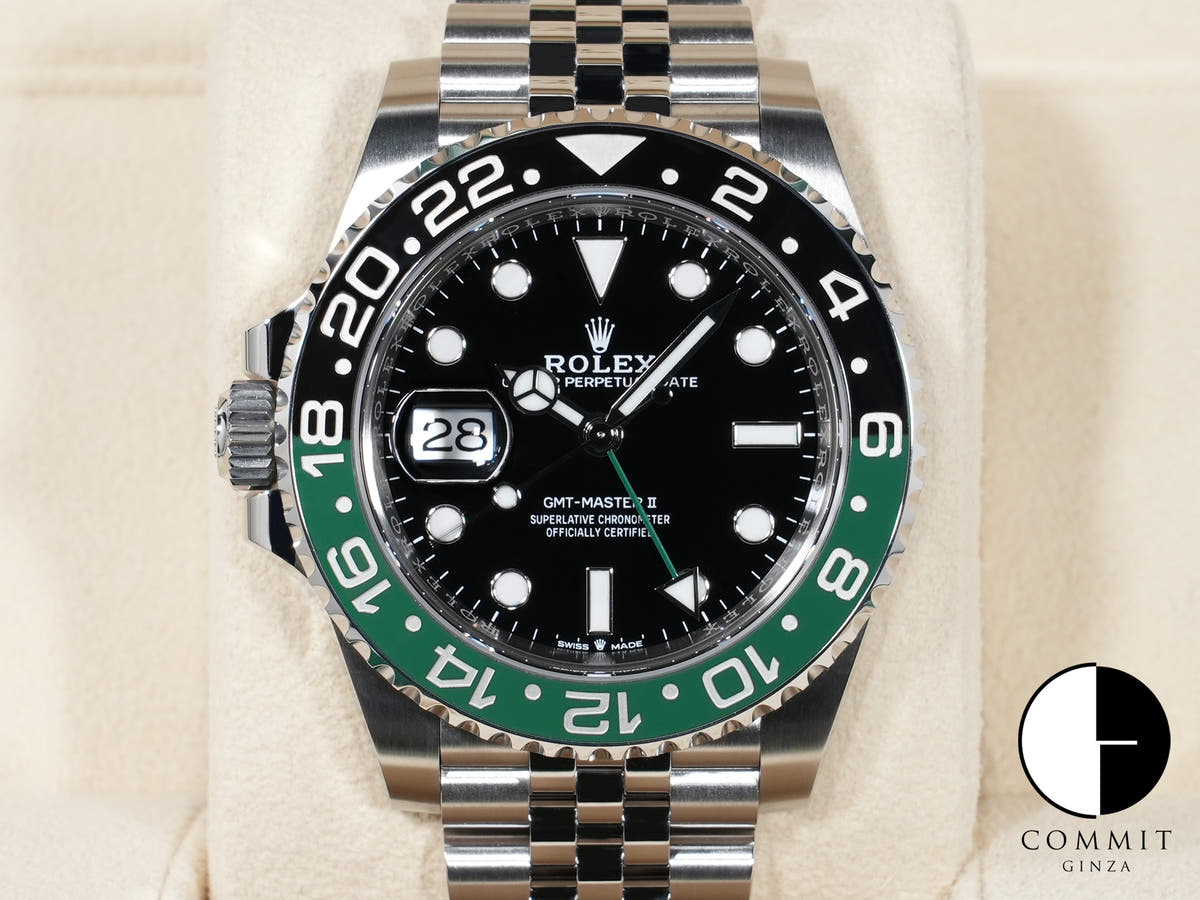 ロレックス GMTマスターII Ref.126720VTNR ステンレススチール ブラック文字盤 ジュビリーブレスレット