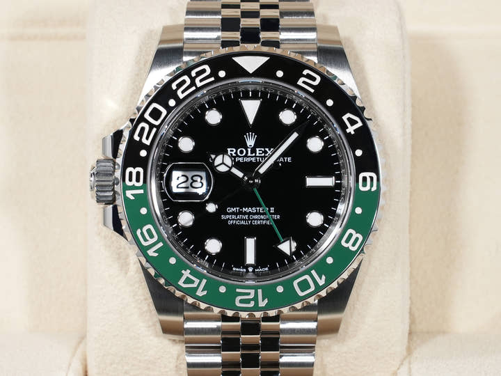 ロレックス GMTマスターII Ref.126720VTNR ステンレススチール ブラック文字盤 ジュビリーブレスレット