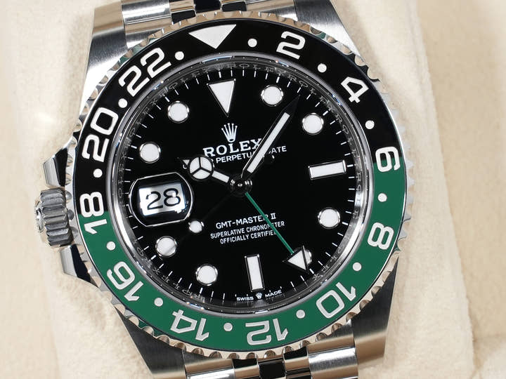ロレックス GMTマスターII Ref.126720VTNR ステンレススチール ブラック文字盤 ジュビリーブレスレット