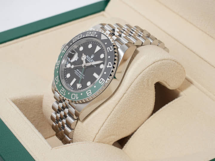 ロレックス GMTマスターII Ref.126720VTNR ステンレススチール ブラック文字盤 ジュビリーブレスレット