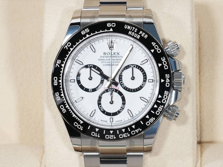 ロレックス デイトナ Ref.126500LN ステンレススチール ホワイト文字盤