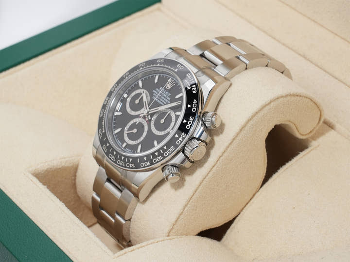 ロレックス デイトナ Ref.126500LN ステンレススチール ブラック文字盤