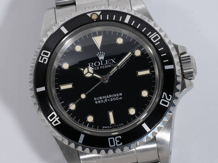 ロレックス サブマリーナー Ref.5513 ステンレススチール ブラック文字盤