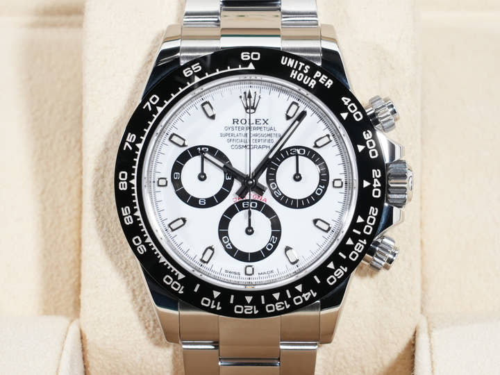 ロレックス デイトナ Ref.116500LN ステンレススチール ホワイト文字盤