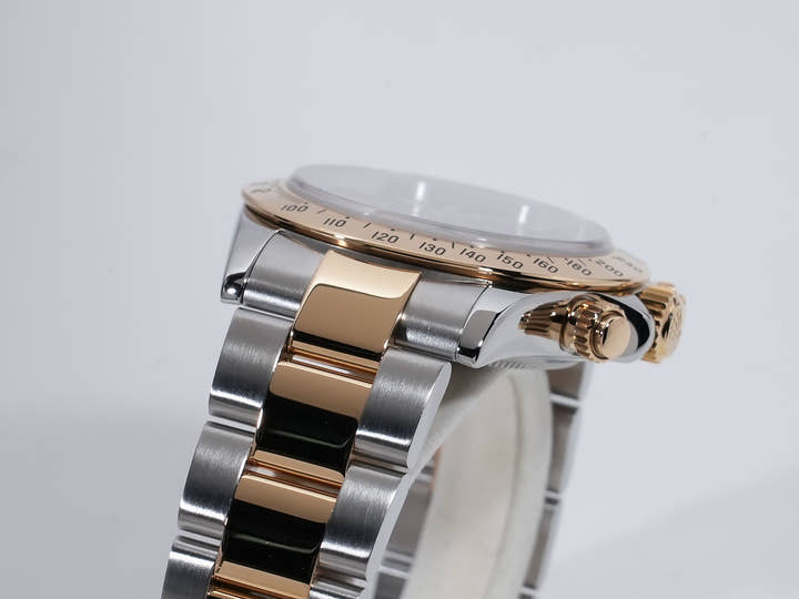 Rolex Daytona Ref. 116523 Stainless Steel/Yellow Gold Black Dial