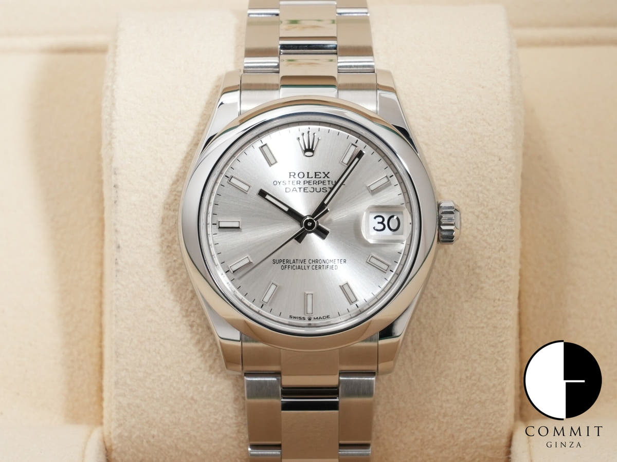 Rolex Datejust 31 Ref. 278240 Stainless Steel Silver Dial Oyster Bracelet Pre-owned (Used) 2a27oqbk