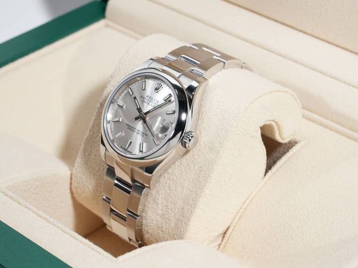 Rolex Datejust 31 Ref. 278240 Stainless Steel Silver Dial Oyster Bracelet Pre-owned (Used) 2a27oqbk
