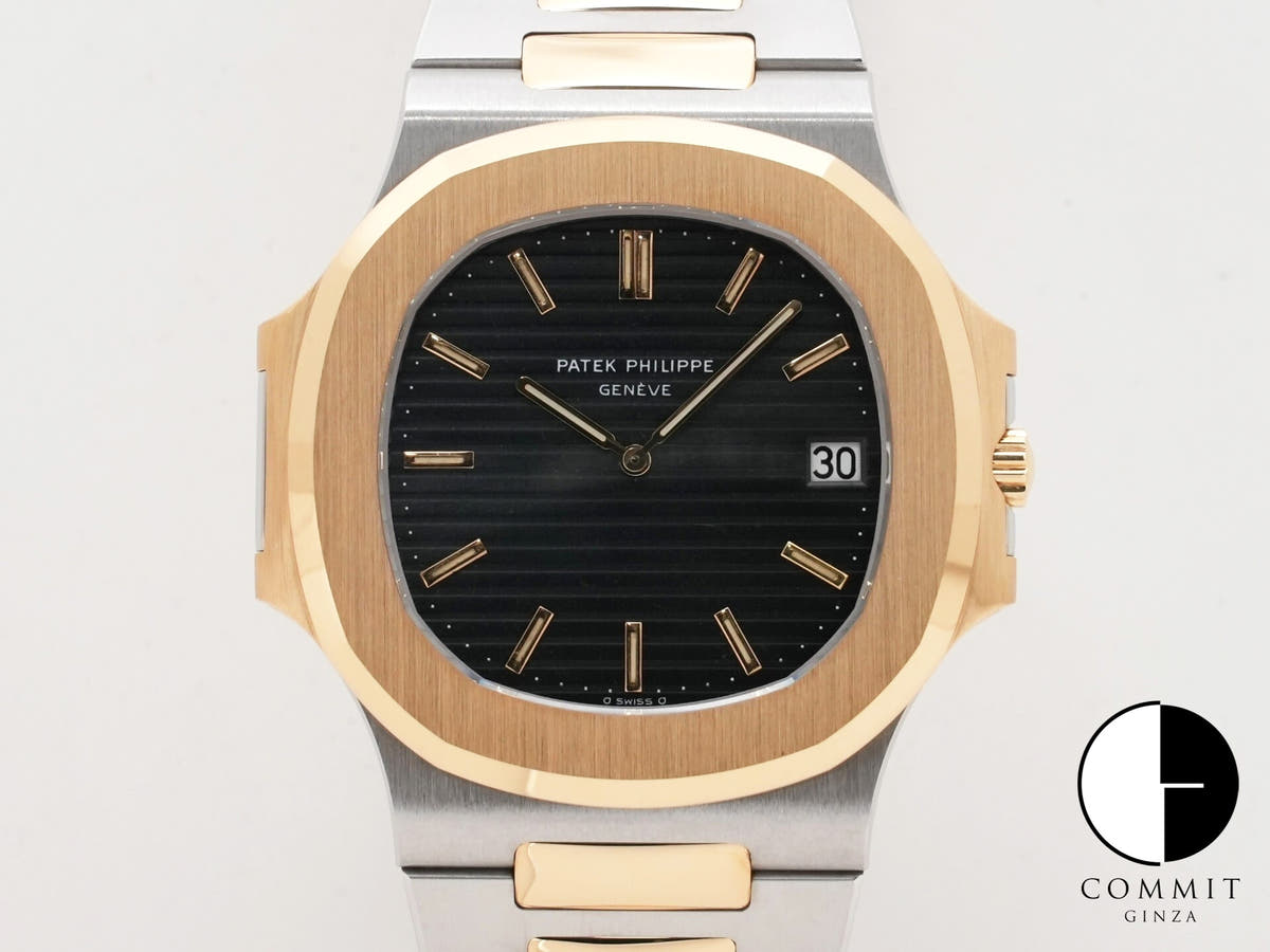 パテックフィリップ ノーチラス Ref.3700/11JA ステンレススチール/イエローゴールド ブルー文字盤