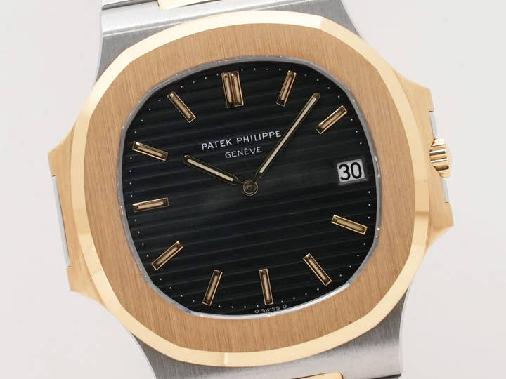 パテックフィリップ ノーチラス Ref.3700/11JA ステンレススチール/イエローゴールド ブルー文字盤