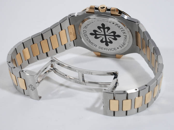 パテックフィリップ ノーチラス Ref.3700/11JA ステンレススチール/イエローゴールド ブルー文字盤