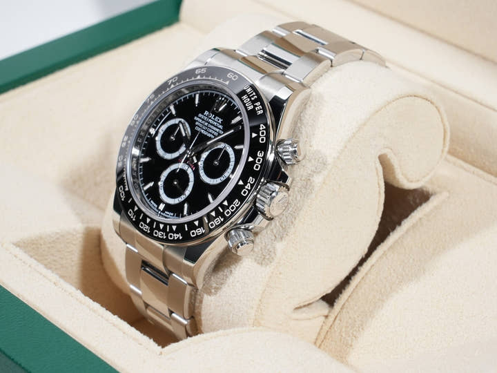 ロレックス デイトナ Ref.126500LN ステンレススチール ブラック文字盤