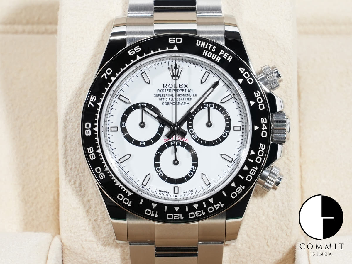 ロレックス デイトナ Ref.126500LN ステンレススチール ホワイト文字盤